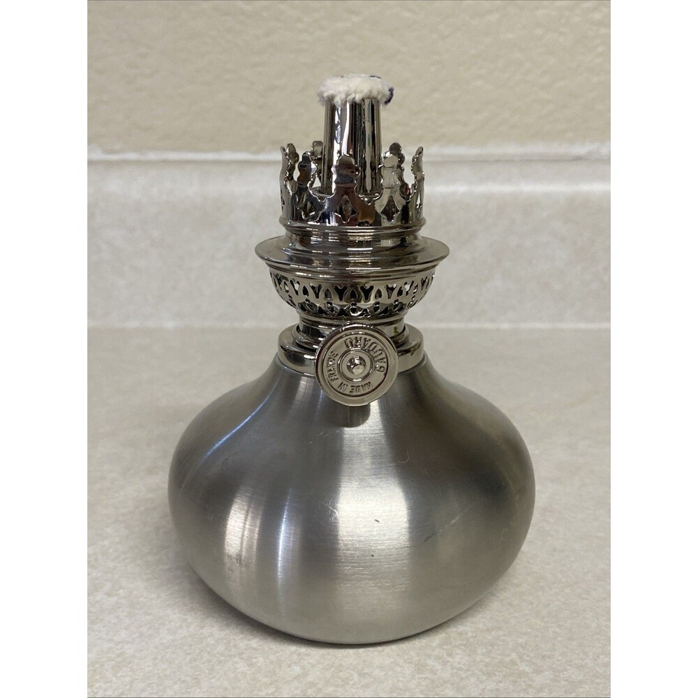 Danforth Pewter Mariner Oil Lamp Gaudard Made In France Burner Kerosene Lantern